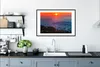 MuchoWow® Gerahmtes Poster Oranger Sonnenuntergang über Produktbild-Vorschau 4