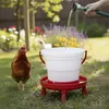 Agrarzone Wiadro do pojenia drobiu z nóżkami, czerwone, 10 Podgląd zdjęcia produktu 8