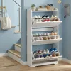 VASAGLE Schuhschrank 3 Klappen, Schuhkipper, Schuhregal, Produktbild-Vorschau 4