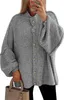 ASKSA Damen Strickjacke Knopfleiste Strickpullover Elegant Produktbild-Vorschau 1