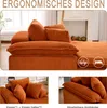 MODFU Hohes Schlafsofa Liegesofa aus Schaumstoff, Tagesbett Produktbild-Vorschau 4