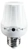 A white lamp socket with a dusk sensor and two buttons is shown against a white background. Produktbild-Vorschau