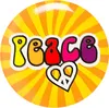 Buttons Hippie Peace Produktbild-Vorschau 5