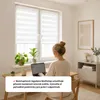 Estika Dvojitá roleta Klemmfix - 70 x 150 cm - Bílá - Duo Náhled obrázku produktu 4