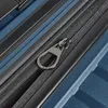 Close-up of a zipper on a blue trolley. Produktbild-Vorschau