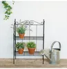 Etagère à 2 niveaux - L 56,5 x l 25,9 x H 79,3 cm - Noir Voir les images du produit 5