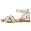 Rieker sandalo da donna beige Anteprima dell’immagine prodotto 3