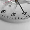 Wanduhr - Rund - Glasuhr - Kuss Liebe Paar - 30x30cm - Produktbild-Vorschau 5
