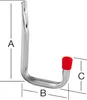 Gancio a muro a U A.82mm zincato VORMANN Anteprima dell’immagine prodotto 1