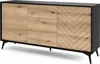 Sideboard 150 cm Emerald, zweitürige Kommode mit Schubladen Produktbild-Vorschau 1