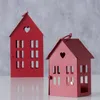 Laterne aus Metall in Form eines Hauses, ALAMO, 14 und 25 Produktbild-Vorschau 4