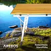 AREBOS Campingtisch faltbar 90x51,5 cm | Höhenverstellbar Produktbild-Vorschau 4