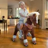 PonyCycle Modell Y Braun Ride-on Pony auf Rädern für Kinder Produktbild-Vorschau 10