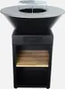 Braciere barbecue con vano portalegna e copertura, Ø81,5cm, Anteprima dell’immagine prodotto 2