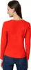 Langarm-Shirt Frauen - rot, XXL Produktbild-Vorschau 3