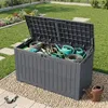 KOMFOTTEU 455 L wetterfeste Auflagenbox, abschließbare Produktbild-Vorschau 7