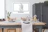 MuchoWow® Poster Schwarz und weiß - Deutschland - Karte - Produktbild-Vorschau 3