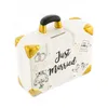 Spardose Reisekoffer Just Married 15x13cm Produktbild-Vorschau 9