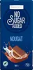 Frankonia Nougat Schokolade No Sugar added 100g Tafel Produktbild-Vorschau 3