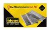 Idena Heftklammern No.10 1.000 Stück, verzinkt Produktbild-Vorschau 2
