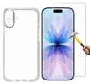 2in1 Silikon Hülle Panzerglas als Set für iphone 17 TPU Produktbild-Vorschau 1