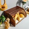 Creative Home Porta-Pane Legno Marrone | 38x28,5x17,5cm Anteprima dell’immagine prodotto 6