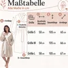 CalmyLIFE Badjas dames, zachte ochtendjas - met Productafbeelding-voorbeeld 5