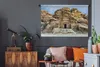 MuchoWow® Wandteppich Wandbehang Tempel in Petra Jordanien Produktbild-Vorschau 5