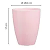 3 x  Orchideentopf aus Keramik Ø 13,5 cm x 17 cm hoch – Produktbild-Vorschau 4