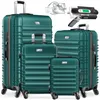 KESSER® 4tlg. Hartschalenkofferset Reisekofferset S-M-L-XL, Produktbild-Vorschau 1