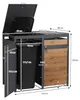 ML-Design Mülltonnenbox 4er für 4 Tonnen 240L 264x80x120 cm Produktbild-Vorschau 8