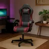 Ergonomická herní židle, černá/červená, polštářky, Náhled obrázku produktu 6