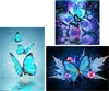 3 Pack 5D Diamant Malerei Kit Schmetterling Full Diamond Produktbild-Vorschau 1