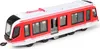 Straßenbahn Metall Rot 20 cm Produktbild-Vorschau 1