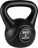 Matchu Sports Kettlebell 8 kg - Zwart - 20 cm - 26 cm - Productafbeelding-voorbeeld 1