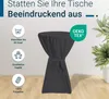 TexDeko Stehtischhussen Premium mit Schleifenband für Produktbild-Vorschau 4