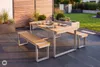 riess-ambiente Gartentisch TAMPA LOUNGE 125cm natur greige Produktbild-Vorschau 2