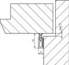 Guida di tenuta Ellen PTS-ZK L.2100mm L.6mm blk bianco con Anteprima dell’immagine prodotto 4