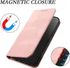 A pink flip phone case is shown partially open, revealing the phone screen inside. There are graphic elements indicating magnetic closure and airflow. Anteprima dell’immagine prodotto