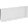 Mexen X-Wall-R półka wnękowa z kołnierzem 75 x 30 cm, biała Podgląd zdjęcia produktu 1