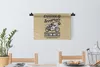 MuchoWow® Wandteppich Wandbehang Motorrad - Vintage - Produktbild-Vorschau 3