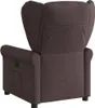 vidaXL Relaxsessel Dunkelbraun Stoff Produktbild-Vorschau 5