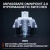 Steelseries Apex Pro Mini Wireless, Káblový a bezdrôtový, Náhľad obrázku produktu 6
