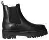 Tamaris. Botas de cuero liso, color negro Vista previa de la imagen del producto 4