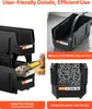 VEVOR Stapelboxen, 276x140x130 mm (verpakking van 8), Productafbeelding-voorbeeld 8