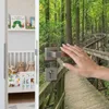 Türtapete selbstklebend | 200 x 90 cm Wald Holzweg, Natur | Produktbild-Vorschau 7