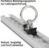 STAHLWERK Zurrschienen 2er Set mit Zurrösen 30 cm Aluminium Produktbild-Vorschau 2