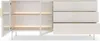Sideboard LUMI 181 cm Kaschmir Riffelglas LED Gold 3 Produktbild-Vorschau 6