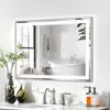Puluomis Badspiegel 80x60 beschlagfrei mit 3 Farbe Produktbild-Vorschau 2