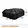 Sac de toit de voiture, sac de galerie de toit, 14.6 pieds Voir les images du produit 2